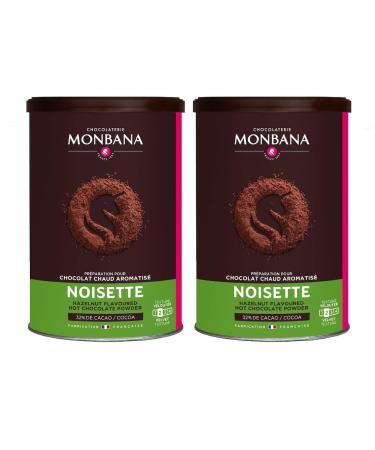 Chocolat Monbana en poudre ar me Noisette - 2 x 250g Noisette 250 g (Lot de 2)