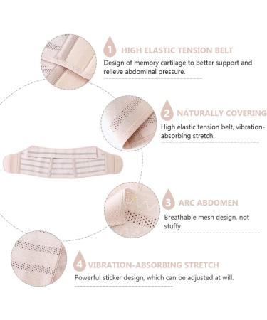 Buy MILISTEN Postpartum Girdle & Maternity Belt - Breathable Back Support for Pregnancy | Best Prenatal Brace for Women - Buy Online on GoSupps.com