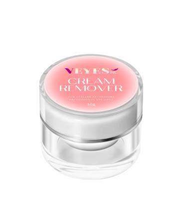 VEYES INC Cream Lash Remover for Lash Extensions 10g Low Irritation Eyelash Glue Remover Lash Tech Supplies for Professional or Salon Use Peach