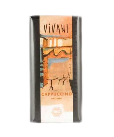 Vivani Organic Chocolate | Milk & White Cappuccino Choc | 3 x 100g