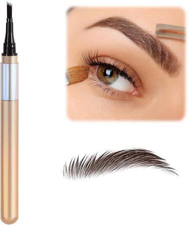 Eyebrow Pencil Eye Makeup Eyebrow Pen with 4 Tip Brow Pencil Eye Brow Pencils for Women Long-Lasting Eyebrow Pen (Coffee) - Buy Online on GoSupps.com