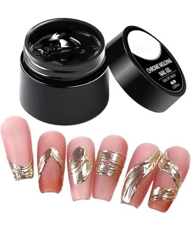  Teksome 3D Nail Sculpting Gel LED/UV Nail Extension Glue Non-Sticky Builder Gel 7ml for Home Travel School Indoor Use - Buy Online on GoSupps.com