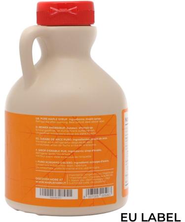 MapleFarm - Pur Sirop d' rable Cat gorie A Fonc - go t robuste - 0 5 litres (660 g) - Original maple syrup - Grade A - Dark robust taste - Sirop d' rable pur - Pancake sirop 500 ml (Lot de 1) - Buy Online on GoSupps.com