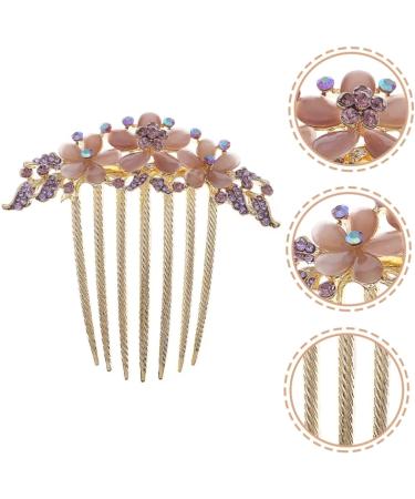 Beatifufu Opal Comb Bridal Hair Comb Side Combs for Women Metal Combs for Hair Women Bridal Hair Accessories Comb Wide Tooth Side Hair Combs Hair Comb Clip Comb Hair Clip Tooth Comb - Buy Online on GoSupps.com
