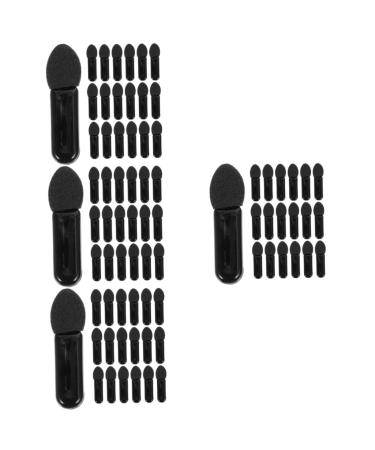 NOLITOY 400 Pcs Mini Eyeshadow Swab Lip Balm Brush Concealer Brush Mascara Wand Makeup Wand Milky Cotton