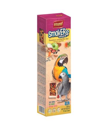 Vitapol XXL Fruit Smakers Treat Sticks for Parrots includes 2 Sticks