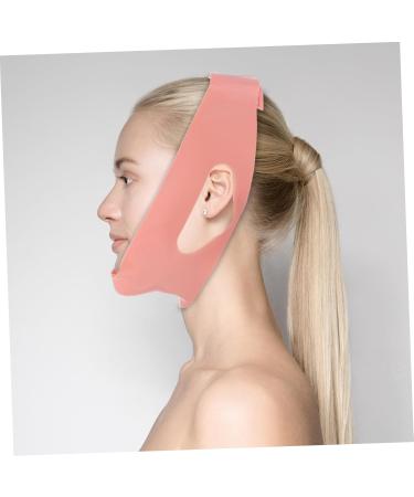 Ipetboom Silicone Beauty Women Bandages Broom Stick Witch Sign Facial Slimming Strap Lift V-line Belt V Thin Silica Gel Pink Line Ribbon Shaping Small Powder - Buy Online on GoSupps.com