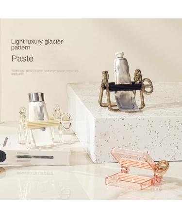 2024 Toothpaste Squeezer Roller Toothpaste Tube Squeezer Dispenser Toothpaste Holder Toothpaste Dispenser Squeezer with Swivel Handle Toothpaste Tube Squeezer (White) - Buy Online on GoSupps.com