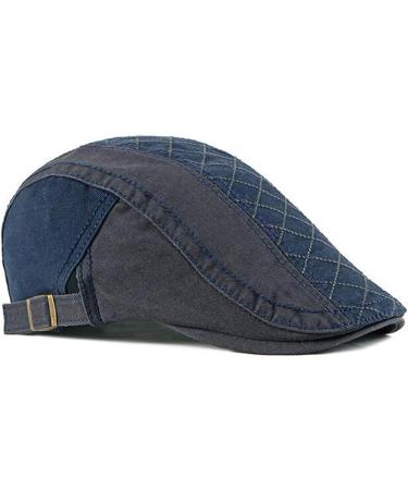 Qunson 2 Pack Men's Cotton Flat Cap Ivy Gatsby Newsboy Hat - Stylish and Comfortable Headwear for Men - Buy Online on GoSupps.com