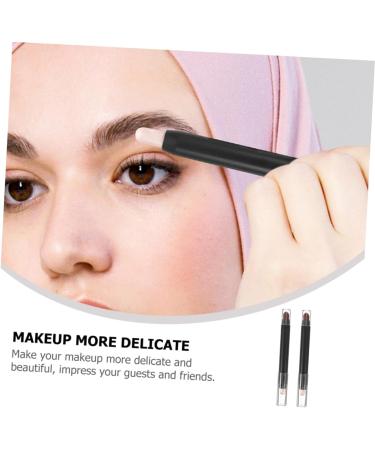 FOMIYES 2pcs Makeup Brush Crayons Eye Shadow Pens Eyeshadow Brush Eye Shadow Brush Tool Pearlescent - Buy Online on GoSupps.com