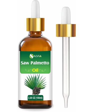  Salvia Salvia Combo d'huile : Saw Palmetto (Serenoa repens) 3 38 Fl Oz (100 ml) & Yarrow (Achillea millefolium) Oil 3 38 Fl Oz (100 ml) - Buy Online on GoSupps.com