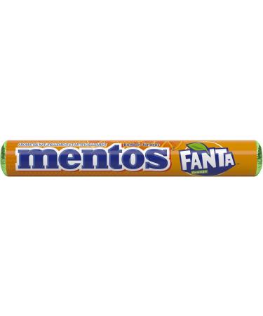 Mentos Chew Mint - Fanta Orange Flavour - Pack of 4-14pc - Buy Online on GoSupps.com