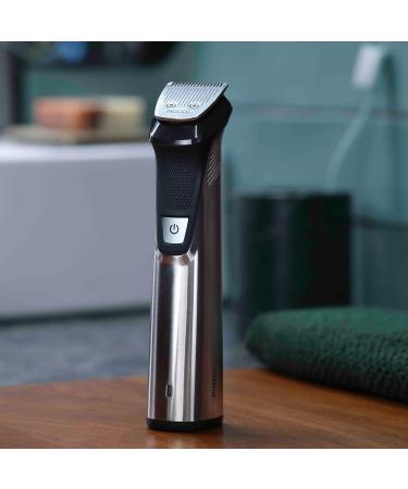 Philips MG7745/15 14-in-1 Multigroom: Beard, Hair, Body Trimmer with Self-Sharpening Blades - Buy Online on GoSupps.com