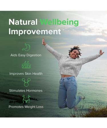 Sea Moss Capsules 500mg - Vegan Superfood with Irish Sea Moss & Bladderwrack - 100% Natural No Additives - 90 Capsules by Raw Powders - Buy Online on GoSupps.com