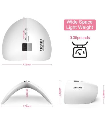 NAILGIRLS 54W UV Nail Lamp with Timer and Sensor - Professional Halloween Nail Art Tool - Buy Online on GoSupps.com