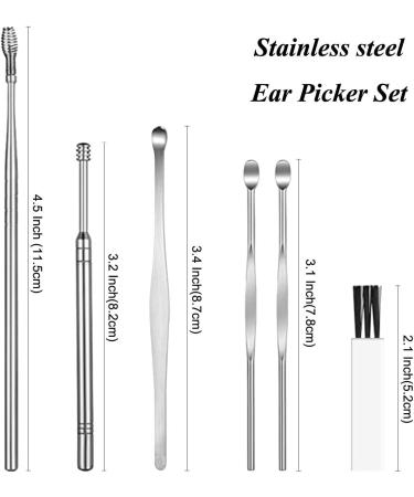 TopQuaFocus Electric Earwax Removal Kit - 16.9oz Ear Washer Bottle & 6pcs Ear Pick - Ear Cleaner for Adults & Kids - Transparent - Buy Online on GoSupps.com