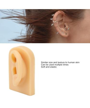Human Silicone Ear Model - Reusable Artificial Ear for Hearing Aid Display | Ideal for Beginners (Left) - Buy Online on GoSupps.com