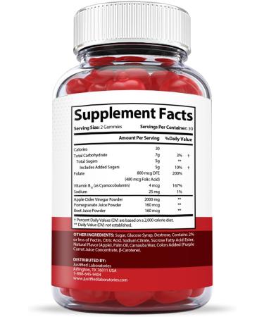 Trinity Keto ACV Gummies 10 Pack - Extreme Formula 2000MG Vegan Non GMO with Pomegranate & Beet Juice Powder - B12 600 Gummys - Buy Online on GoSupps.com