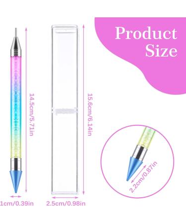 Ouligay 2Pcs Rhinestone Picker Dotting Pen - Nail Art Gem Pick up Tool for DIY Crafts - Buy Online on GoSupps.com