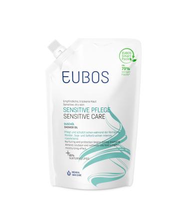 EUBOS Eubos | Shower Oil | 400 ml | Storage bag included | For dry and very dry skin | Dermatologically tested for skin tolerance