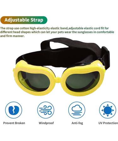 Shop UV Protection Dog Sunglasses | Adjustable Sunglasses for Dogs & Cats | Sun & Wind Eye Protection - Buy Online on GoSupps.com
