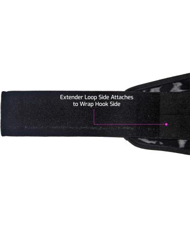 Spand-Ice Extender Strap - Multipurpose Elastic Hook and Loop Extension for Ice Packs, Braces & More - Made in USA (4 x 15 Inches) - Buy Online on GoSupps.com