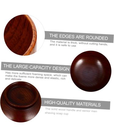 FOMIYES 3pcs Wooden Shaving Cleaning Bowl Set - Salad Bowl & Brush | Kids' Essentials - International Shipping - Buy Online on GoSupps.com