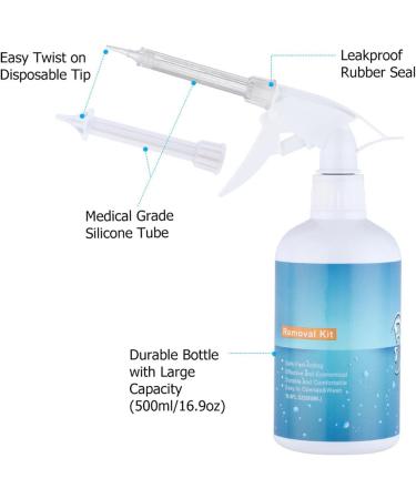 NULYUNZE Ear Wax Removal Tool - Water Pressure Ear Wash Kit for Adults & Children - Eardrum Protection - Ear Cleaning Kit for Men & Women - Buy Online on GoSupps.com
