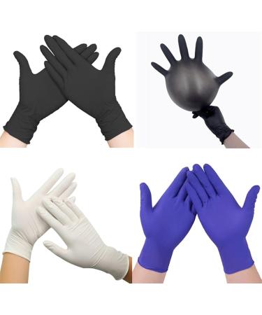Cleaning Gloves 50/100pcs Work Dishwashing Kitchen Garden Home Cleaning Hair Salon Powder Free Gloves Dishwashing Gloves Small White 50pcs - Buy Online on GoSupps.com