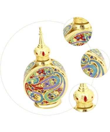minkissy 1pc Fragrance Bottling Storage Bottle Antique Perfume Bottle Chic Perfume Bottle Bulk Essential Oils Essential Oil Holder Empty Bottle Travel Alloy Glass Bottle Cosmetic - Buy Online on GoSupps.com