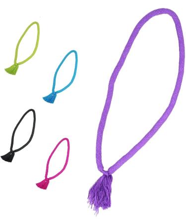 Netproshop Horse Neck Ring Balance Reins | Cotton | Western Riding | Cob Size Purple for Shetty & Pony - Buy Online on GoSupps.com