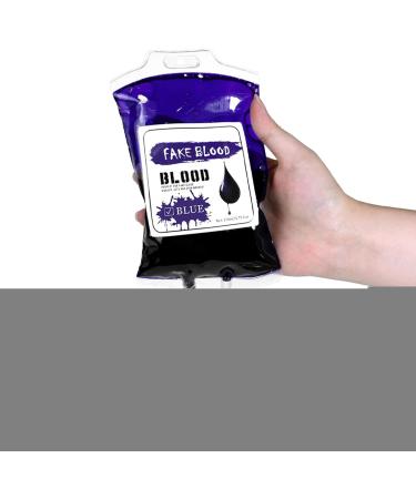  Zankie Liquid face paint - 170 ml - Waterproof - For Halloween - Red and blue - For women and men - Spooky party supplies - Buy Online on GoSupps.com