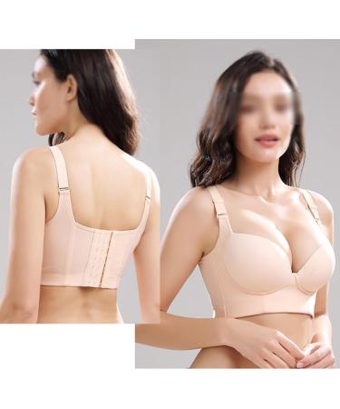 Yhybn Plus Size Minimizer Bra for Women - Full Coverage Seamless Wireless Shaper BH in Skin Color (Size 42/95CDE) - Comfortable Everyday Support - Buy Online on GoSupps.com