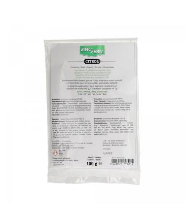 Vinoferm Citric Acid Vinoferm Citrol 100 g