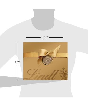 Lindt LINDOR Deluxe Assorted Chocolate Truffles 350-Gram Gift Box - Buy Online on GoSupps.com