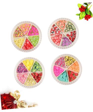 PLAFOPE 4 Box Manicure Decals Fingernail Decals Slice Nail Decoration DIY Nail Slice Decorations Self-adhesive Nail Decals Cellphone Decoration Nail Art Stickers Fruit Nail Stickers - Buy Online on GoSupps.com