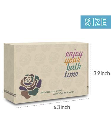 INTEYE 6 Organic Bath Bombs Gift Set - Handmade Spa Fizzies with Essential Oils for Dry Skin - Perfect Gift for Women - Buy Online on GoSupps.com