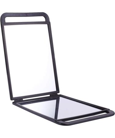Mpowtech Hand Held Mirror for Haircut & Beauty Salon - Barbershop | 14.17 x 9.45 Mirror with Handle - Buy Online on GoSupps.com