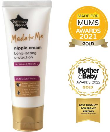 Tommee Tippee Made for Me Nipple Cream - 100% Natural, Hypoallergenic Relief for Sore Nipples - Buy Online on GoSupps.com