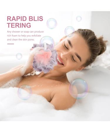 2pcs Exfoliating Bath Ball Set - Loofah Body Scrubber & Shower Sponge for Superior Bathing - Ideal Bathing Supplies for Ultimate Skin Care - Buy Online on GoSupps.com