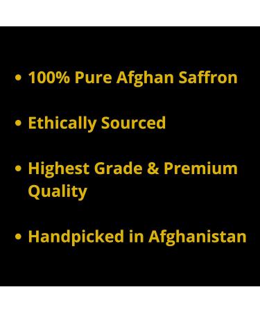 Saffron Premium Afghan Saffron 2g - 100% Natural & Highest Grade Camellios - Buy Online on GoSupps.com