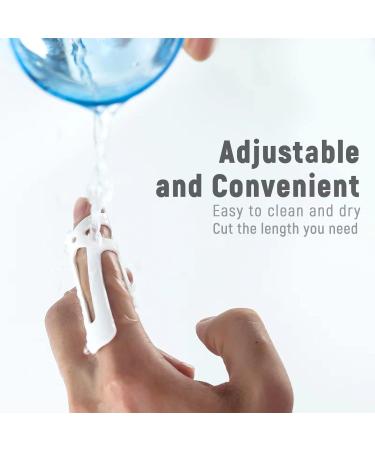 Buy Finger Splint Protector & Joint Immobilizer Sleeve - Set of 3 for Instant Finger Support | International Shipping Available - Buy Online on GoSupps.com