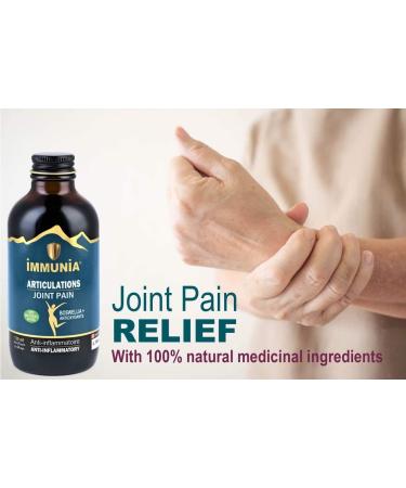 Immunia Joint Pain - Natural Anti-inflammatory - For Muscle and Joint Pain. Made from POLYPHENOLS extracted from antioxidant fruits and Boswellia Serrata - No Sugar added. Made in Canada. 3 bottles - Buy Online on GoSupps.com