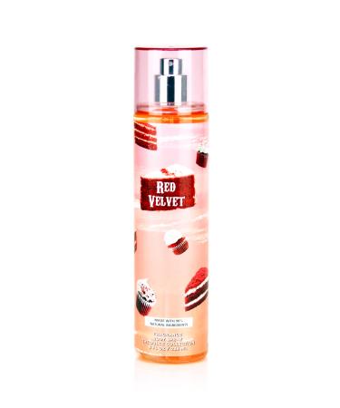 Body Mist for Women Long-Lasting Body Spray Refreshing Scented Perfume Fragrance 8 Fl Oz Red Velvet