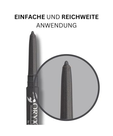 Impala Oryx Khol Kajal Eye Pencil - 10 Metallic Grey | Waterproof Eyeliner with Light & Creamy Texture | Shop Internationally - Buy Online on GoSupps.com