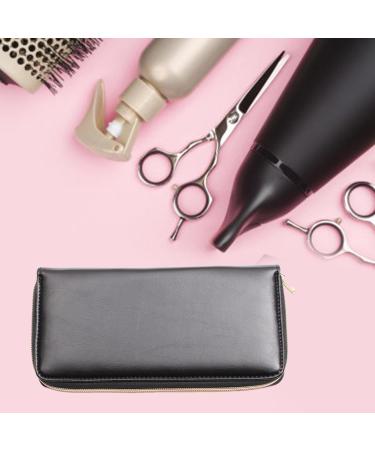 Portable Leather Scissor Organizer Storage Bag Practical Solution for Hair Stylists and Barbers Adjustable Tightness - Buy Online on GoSupps.com