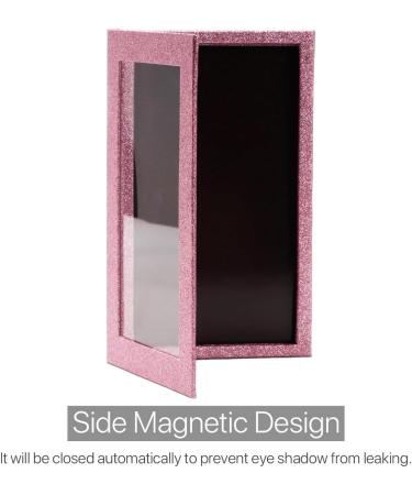 Empty Magnetic Palette Makeup Storage Tool for Eyeshadow Powder Highlighter Keeps Pans Safe Travel Portable (Pink) - Buy Online on GoSupps.com