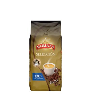 Saimaza - Selection of coffee beans 100% natural roast 1 kg in protective atmosphere Brown