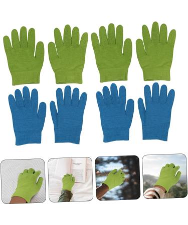 minkissy 4 Pairs Moisturizing Gloves Moisturizing Spa Gloves Hand Gloves Makeup Remover Gloves Dry Cracked Gloves Cleaning Gloves Hand Gel Gloves Handwashing Fluid Miss Silica Gel Skin Care - Buy Online on GoSupps.com