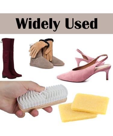 Suede Brush Nubuck Cleaning Kit with Suede Eraser Nubuck Cleaning Kit with Rubber Eraser for Cleaning a Kinds of Suede Nubuck Shoes Leathers - Buy Online on GoSupps.com